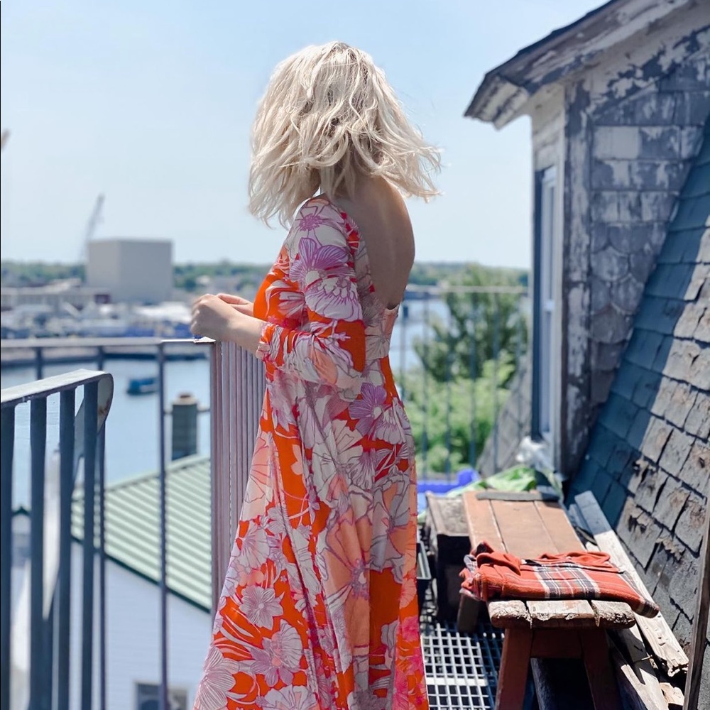 Free people first date maxi dress